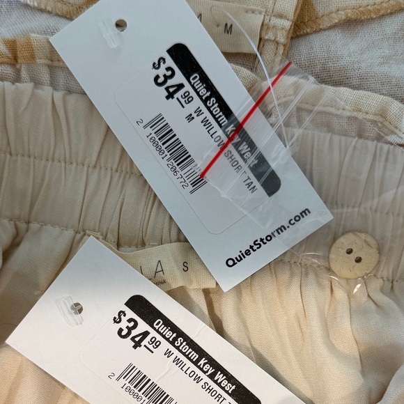 NWT ILLA ILLA Willow Open Back Set Yellow / Tan (Top M / Bottom S) - Picture 4 of 10